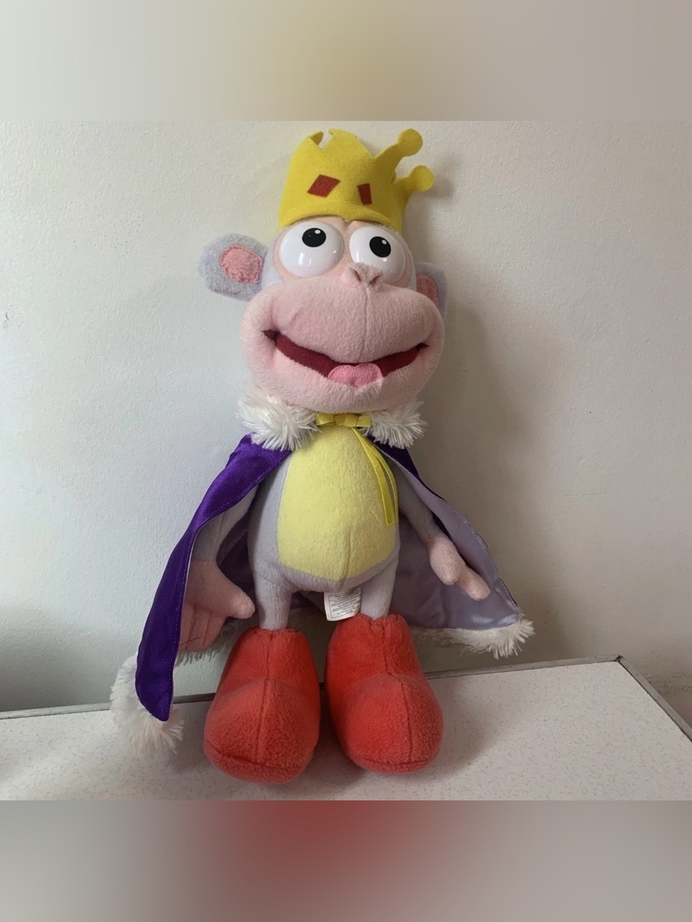 Dora The Explorer Plush Boots Monkey Nick Jr. 13" Viacom 2007 RARE